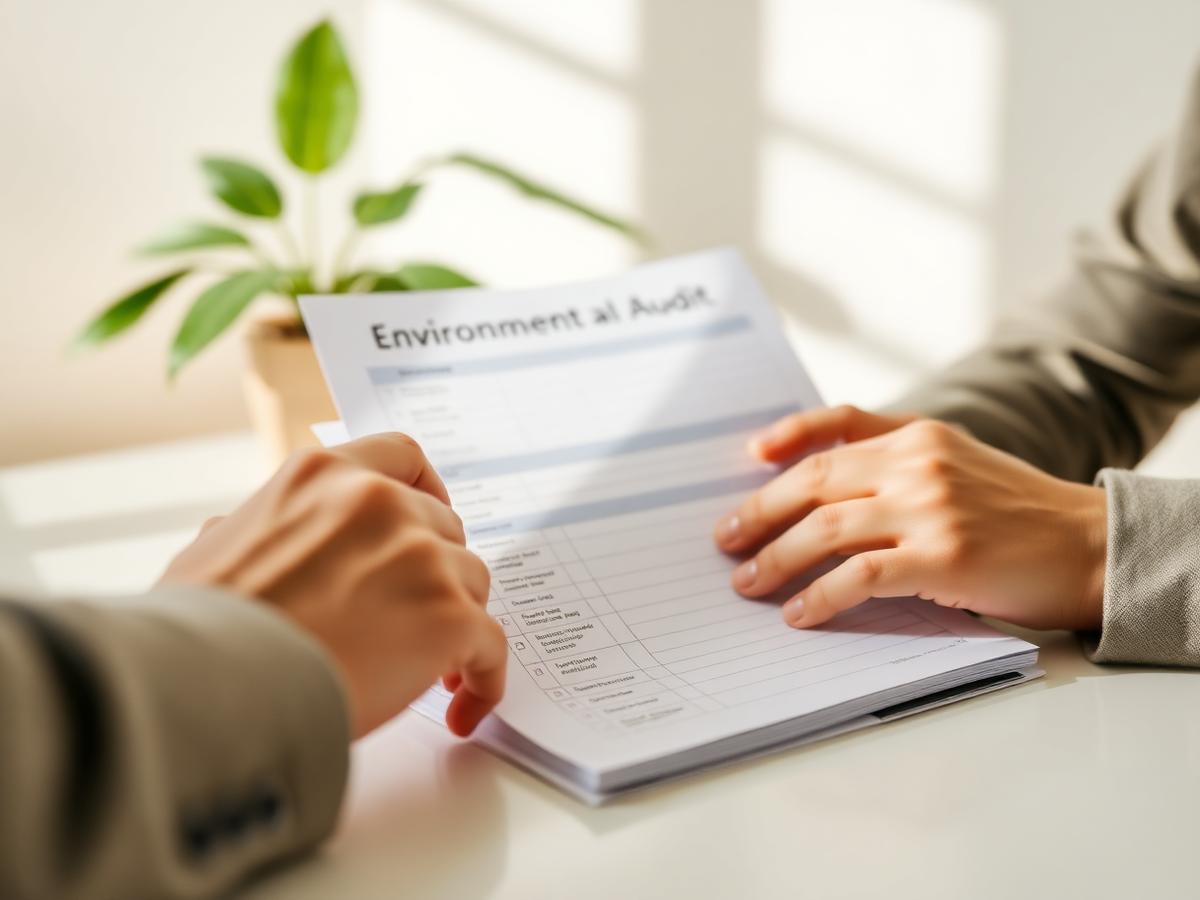Análise de checklist de auditoria ambiental