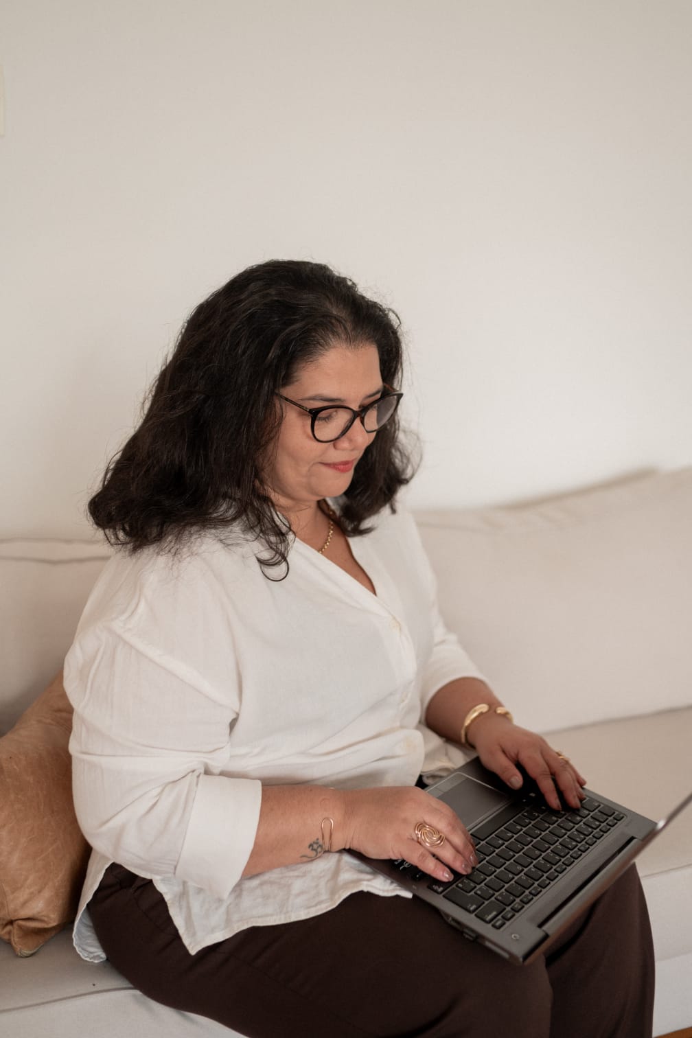 Roberta Amoroso trabalhando em consultoria ambiental